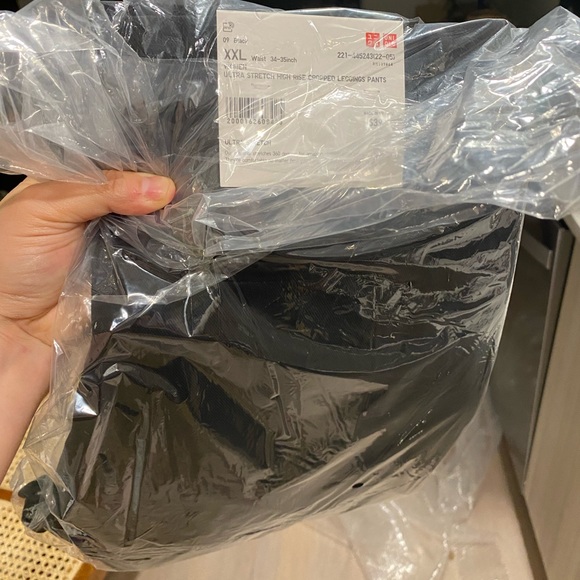 NWT Uniqlo Ultra Stretch High-Rise Cropped Leggings Jeans Pants XXL 26” inseam - Picture 2 of 3